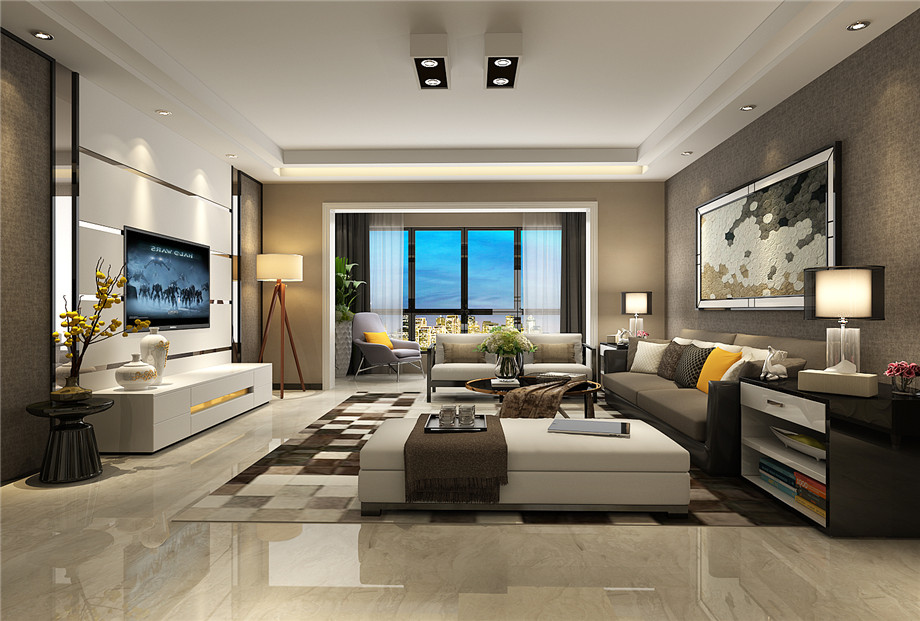 安順裝修案例麒麟小區現代