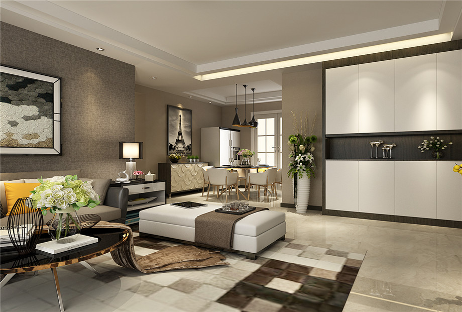 安順裝修案例麒麟小區現代